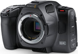 Blackmagic Design Pocket Cinema Camera 6K G2 with 6144x3456 Super 35 Wide Dynamic Range - EF Mount - Body Only