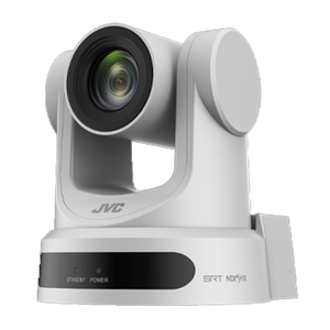 JVC KY-PZ200N HD 20X Zoom PTZ Remote Camera with NDI|HX (White)