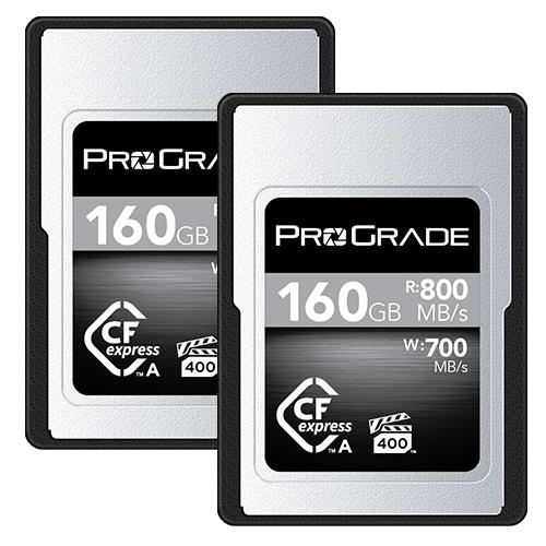 PROGRADE Digital 160GB CFEXPRESS 2.0 Type A Memory card (2-pack)