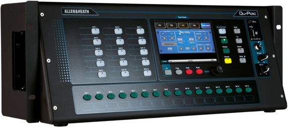 Allen & Heath QU-PAC-32 32 Channel Rack Mount Digital Mixer with 5.5-in Touch Screen / 16 Mic/Line + 3 Stereo Inputs