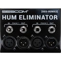 Sescom SES-HUMX2 Professional 2-Channel Passive Hum Eliminator