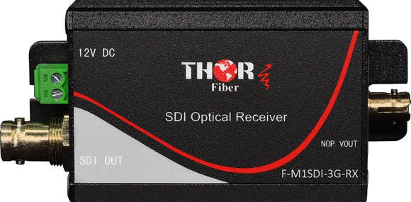 Thor F-M1SDI-3G-Tx/Rx 1 Channel SD/HD 3G SDI Fiber Extender 1080p/60hz