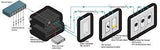 RDL RU-BNFP Format-A Bi-Directional Network Interface - PoE