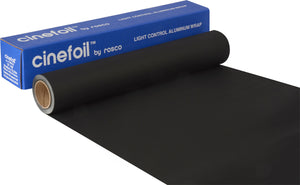 Rosco 12-Inch Roll Aluminum Black Wrap Cinefoil Lighting Foil