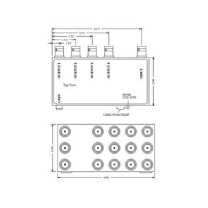 VAC 12-113-144 1x4 HD Component Video DA