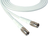 Belden 1505A F-Male to F-Male RG59 Digital Coax Cable - 3 Foot (Multiple Colors)