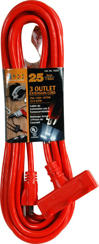 3 Outlet 12/3 Power Extenion Cord - 50FT