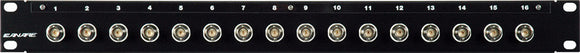 Canare 161U-BJR Bulkhead BNC Connector 16 Point 1RU Patchbay