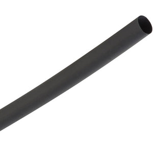 3/8 Inch Adhesive Lined Shrink Tube. 2 to 1 Shrink Ratio. Black. 4FT