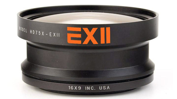 16x9 HDWC75X-82 EXII 0.75X Wide Converter 82mm Thread Mount