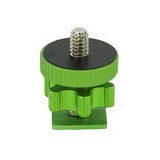 4 Inch 1/4-20 FLASHNER KIT (Green) (Flash Shoe Extention)