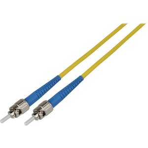 200-Meter 9u/125u Fiber Optic Patch Cable Singlemode Simplex ST to ST - Yellow