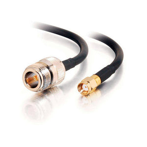 Wi-Fi 802.11 a/b/g LMR200 type RP-SMA Male to N-Type Female Cable 5FT