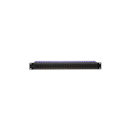 Canare 244U-DVJBS 6X24 4RU 75 Ohm Digital Video Patch Bay (Straight Through)