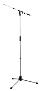 K&M 210/9 Tripod Microphone Stand with Telescoping Boom (Black)