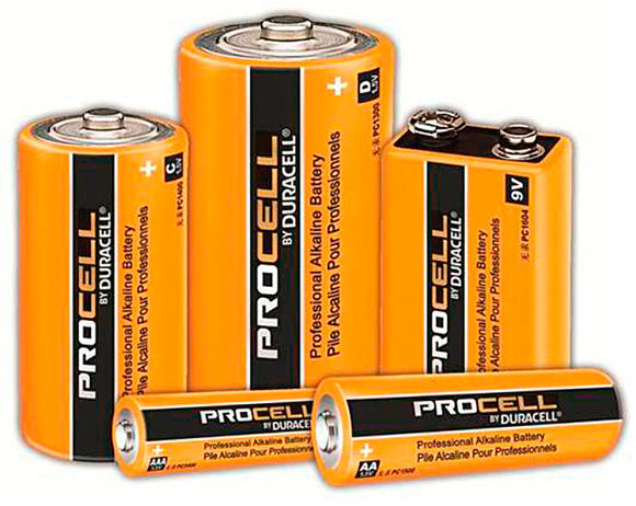 Duracell PC1500 PROCELL AA Batteries 2 Dozen