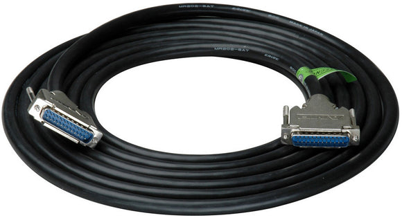 Canare Analog Multichannel Snake Cable with 25-Pin D-Sub Male to Male DB25 Wired for Tascam 25FT