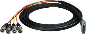 Gepco Digital 25Pin DSub 4 XLR Male - Yamaha 25FT