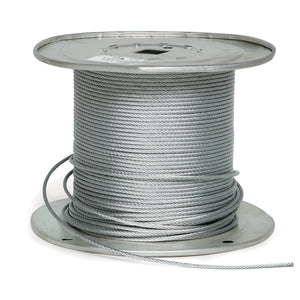 Fehr Brothers 2G9125-00250 1/8 Diameter x 250FT 7x19 Galvanized Aircraft Cable