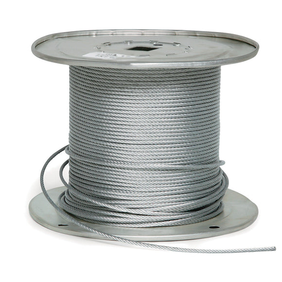 Fehr Brothers 2G9250-00250 1/4 Diameter x 250FT 7x19 Galvanized Aircraft Cable