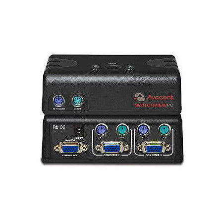 Avocent SwitchView Multimedia Desktop 2-port KVM Switch