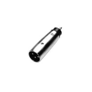 Calrad 35-455 3 Pin XLR Male Plug to RCA Plug