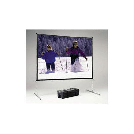 Da-Lite 35341HD Fast-Fold Deluxe Projection Screen (10 x 10ft) Heavy Duty Legs