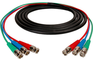 Canare 3-Channel BNC Snake Cable 25FT