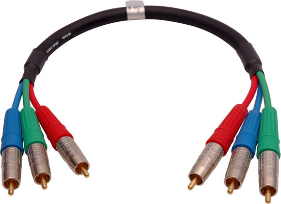 Canare Premium 3-Channel RCA Home Theater Cable 25FT