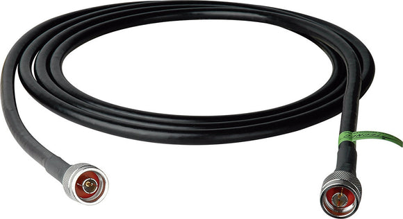 Wi-Fi 802.11 a/b/g Low Loss LMR400 Type N Male to N Male Cable 50FT