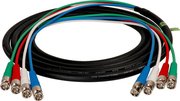 4-Channel BNC Snake Cable 10FT