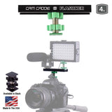 4 Inch D-FLASHNER KIT (Green) (Flash Shoe Extention)