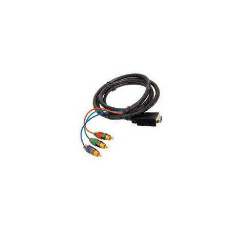 Calrad 55-873-RCA-3 RGB Video Cable with HD15 Male to 3 RCA Males 3FT