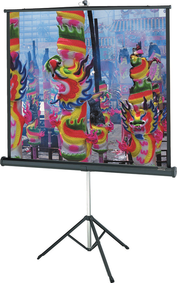 Da-Lite 72262 Versatol 60x60 Matte White Tripod Projection Screen