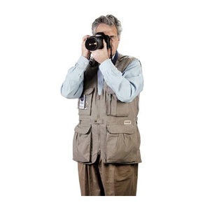 Tiffen PhoTOGS Photography Vest: X-Large Khaki