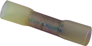 NTE Electronics 76-HIBC26L Heat Shrink Insulated Butt Connector 26-24Awg Waterproof Tin Plated Copper 50/Pkg