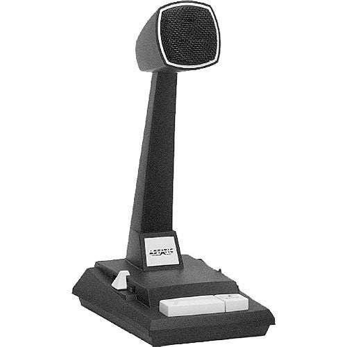 Astatic 878HL-2 Omnidirectional Dynamic Desktop Push to Talk Paging Microphone