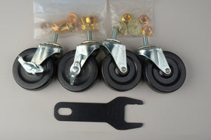 Hannay Reels Heavy-Duty Locking Caster Wheel Set for AVC1500