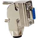 Right Angle Metal Hood for HD15-Pin & 9-Pin D-Sub Connectors