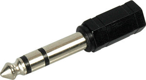 Stereo Mini Jack to Stereo 1/4 Inch Plug Audio Adapter