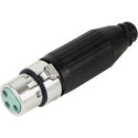 Switchcraft AAA3FPZ 3-Pin Female XLR Connector Cable End with Plastic Handle