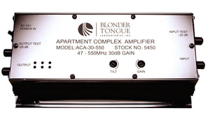 Blonder Tongue ACA-30-55R Apartment Complex Amplifier 30 dB 47-550 MHz Passive Return Single Hybrid