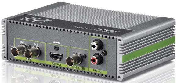 Grass Valley ADVC-G3 Dual SDI to HDMI 1.4 Converter/Multiplexer with 3D Support