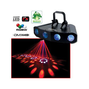 American DJ QUAD GEM DMX 4-Way LED Array Lighting Effect