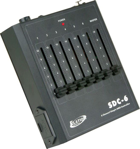 American DJ SDC6 6 Channel Basic DMX Controller