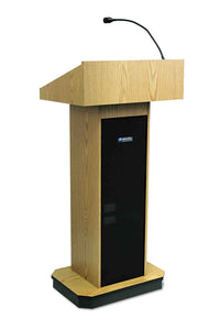 AmpliVox S505 Executive Column Lectern with Sound System (4 colors)