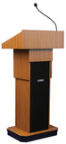 AmpliVox S505A Executive Adjustable Height Column Lectern with Sound System (4 colors)