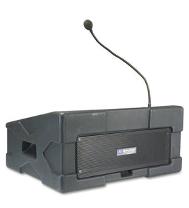 AmpliVox SS124 Roving Rostrum Podium PA