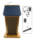 AmpliVox SW3040 Patriot Lectern with Wireless Microphone (in 5 colors)