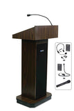 AmpliVox SW505 Wireless Executive Column Lectern with Sound System (4 colors)